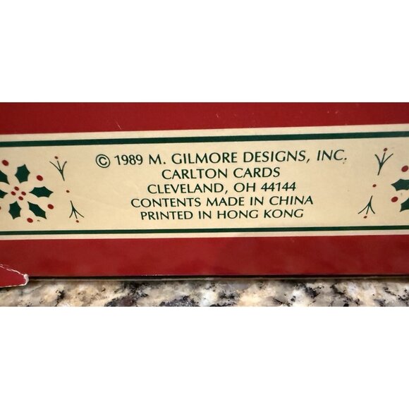 Enesco “Winter Nap” & Gilmore Designs “A Holiday Hi” Ornaments Vintage - Picture 2 of 9